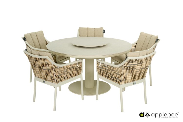 Applebee Milou dining chair oyster - afbeelding 2