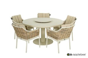 Applebee Milou dining chair oyster - afbeelding 2