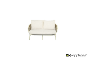 Applebee Pine key 2-zits loungebank oyster - afbeelding 1