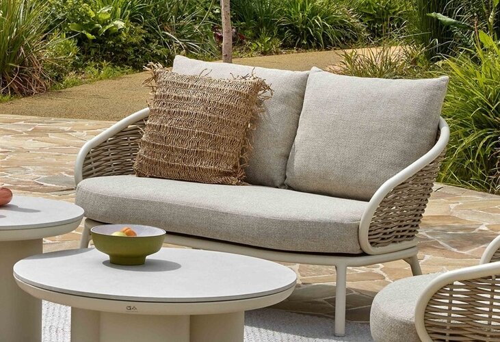 Applebee Pine key 2-zits loungebank oyster - afbeelding 4