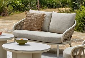 Applebee Pine key 2-zits loungebank oyster - afbeelding 4