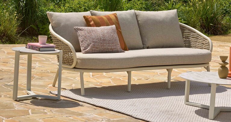 Applebee Pine key 3-zits loungebank oyster - afbeelding 2