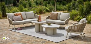 Applebee Pine key loungechair oyster - afbeelding 3