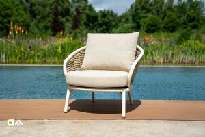 Applebee Pine key loungechair oyster - afbeelding 2