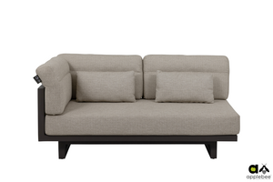 Applebee Santorini 2 seater sofa right alu-rope - afbeelding 1
