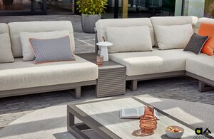 Applebee Santorini 2 seater sofa right alu-rope - afbeelding 3