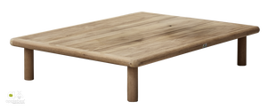 Applebee Sling cofee table 120x85cm teak - afbeelding 1