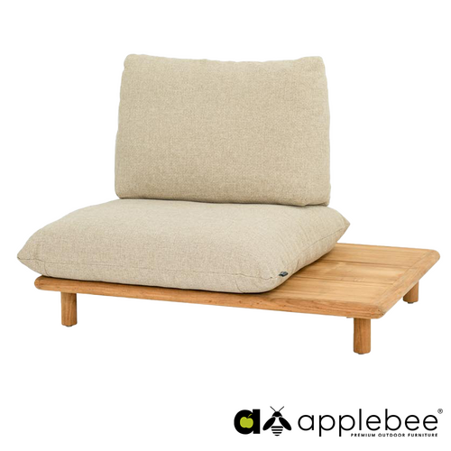 Applebee Sling single chair left teak
