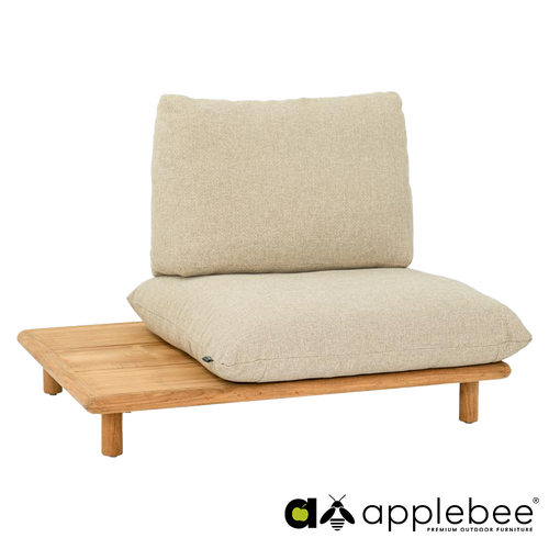 Applebee Sling single chair right teak - afbeelding 1
