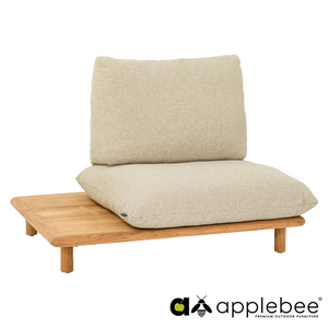 Applebee Sling single chair right teak - afbeelding 1