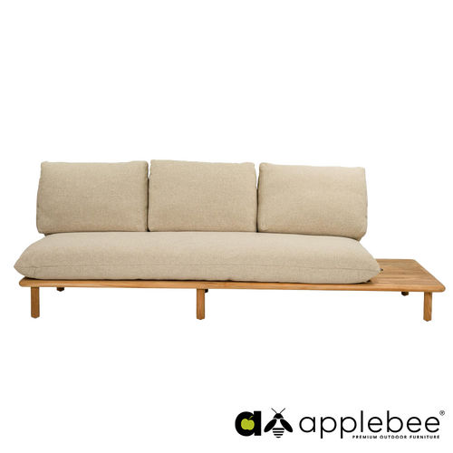Applebee Sling sofa left 242 left teak