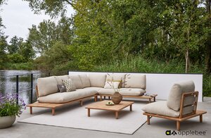 Applebee Sling sofa left 242 left teak - afbeelding 4