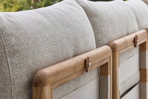 Applebee Sling sofa right 242 left teak - afbeelding 5