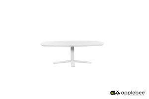 Applebee Zanzibar dining tuintafel false oval 220x110cm oyster - oyster  top keramiek - afbeelding 1