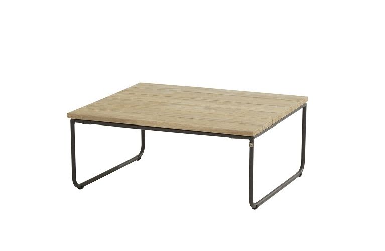 Axel coffeetable 80x80cm teak top