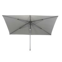 Azuro push up parasol 200x300cm mid grey olefin
