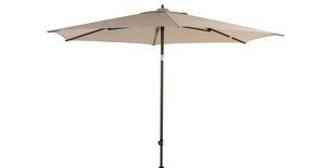 Azuro push up parasol 300cm beach  wenge woodlook - afbeelding 1