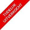 Banner - Tijdelijk uitverkocht - Rood