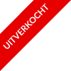 Banner - Uitverkocht - Rood