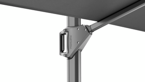 Beaufort zweefparasol premium 320x320cm havana - afbeelding 3