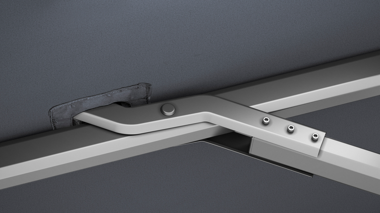 Beaufort zweefparasol premium 320x320cm manhattan - afbeelding 2