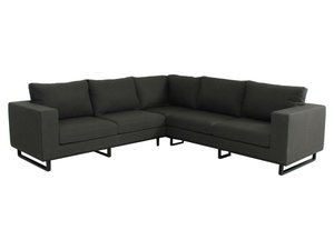 Bon Dia Lugo 2 delige hoekloungeset sooty sunbrella Showroomverlater - afbeelding 1