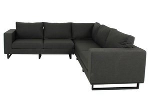 Bon Dia Lugo 2 delige hoekloungeset sooty sunbrella Showroomverlater - afbeelding 2