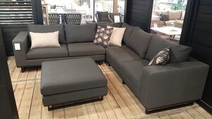 Bon Dia Lugo 3 delige hoekloungeset sooty sunbrella Showroomverlater - afbeelding 2