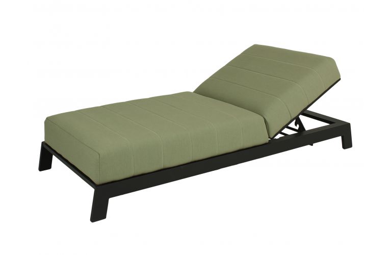 Bon dia Salamanca 1 persoons lounger almond Nu incl hoofdsteun showroomverlater - afbeelding 2