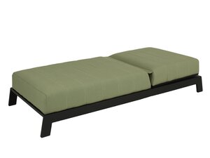 Bon dia Salamanca 1 persoons lounger almond Nu incl hoofdsteun showroomverlater - demo model - afbeelding 3