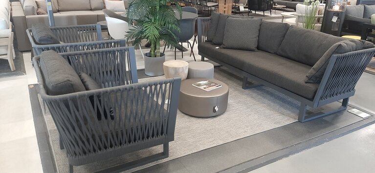 Borek Altea 3 delige sofa loungeset showroomverlater