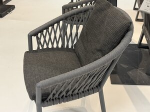 Borek Majinto armchair antraciet 50% korting showroomverlater
