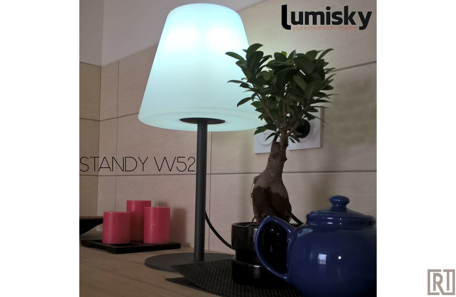 Medicinaal Rechtsaf briefpapier Lumisky buiten vloerlamp Standy 52cm - Rijkenberg Tuinmeubelen