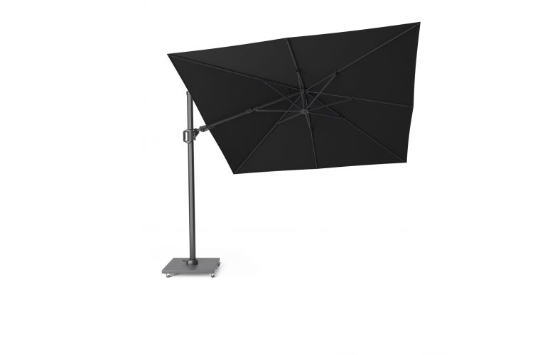 Challenger T2 Premium zweefparasol 300x300cm faded black - afbeelding 1