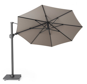 Challenger T2  premium zweefparasol 350cm rond manhattan - afbeelding 1