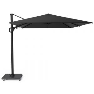 Challenger T2 premium zweefparasol 350x260cm faded black - afbeelding 1