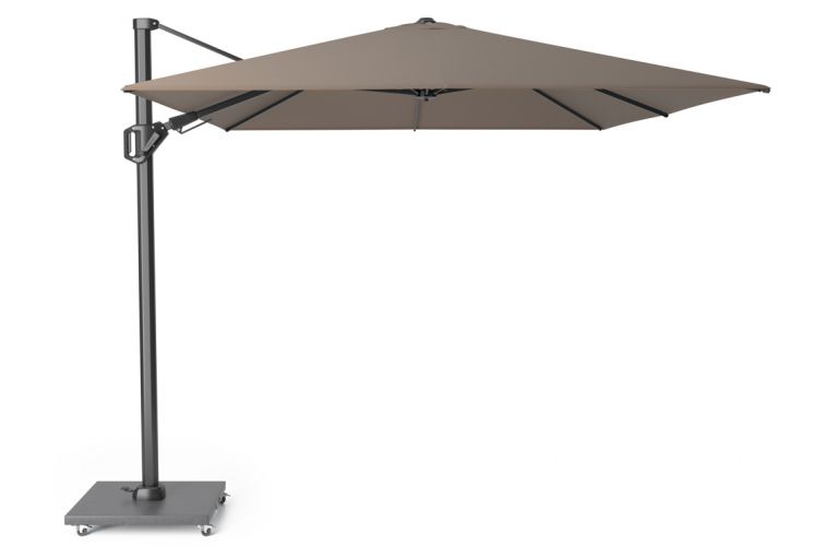 Challenger T2  premium zweefparasol 350x260cm havanna - afbeelding 1