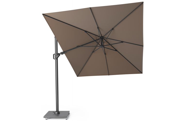 Challenger T2  premium zweefparasol 350x260cm havanna - afbeelding 2