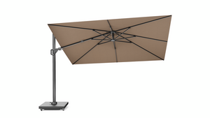 Challenger T2 premium zweefparasol  havana 260x350cm - afbeelding 1