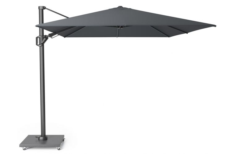 Challenger T2 zweefparasol 350x260cm antraciet - afbeelding 1