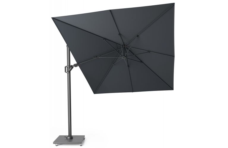 Challenger T2 zweefparasol 350x260cm antraciet - afbeelding 2