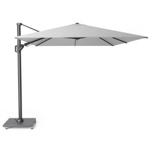 Challenger T2 zweefparasol 350x260cm light grey - afbeelding 1