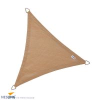 Coolfit schaduwdoek driehoek zand 3,6x3,6x3,6m