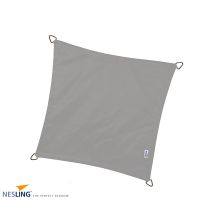 Coolfit schaduwdoek vierkant antraciet 5x5m