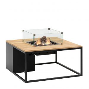 Cosi Loft 100 black  alu - teak top - afbeelding 2