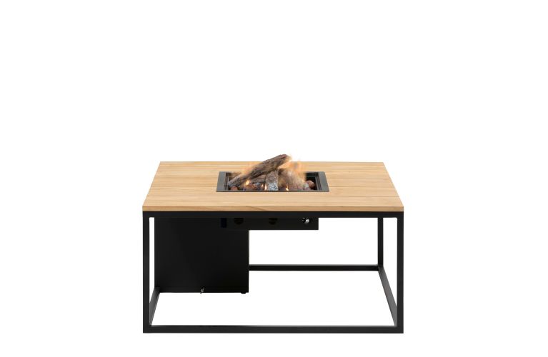 Cosi Loft 100 black  alu - teak top