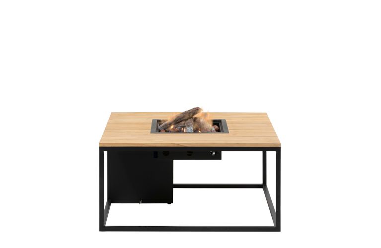 Cosi Loft 100 black  alu - teak top - afbeelding 1