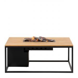 Cosi Loft 120 black alu - teak top - afbeelding 1