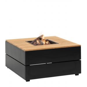 Cosi Pure 100 black frame / teak top - afbeelding 1