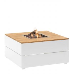 Cosi Pure 100 white frame / teak top - afbeelding 1